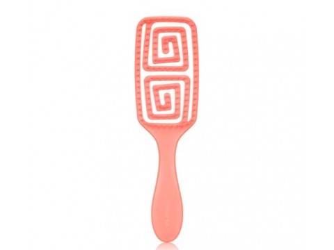 COLOR US Medium Peach Brush Persikų aromato plaukų šepetys,1vnt